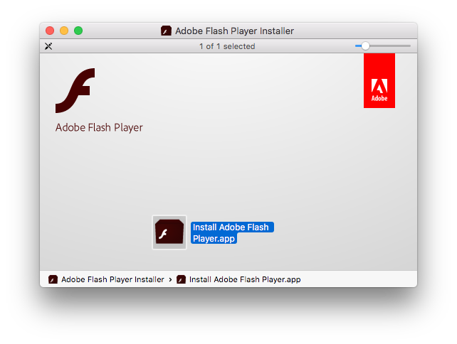 adobe flash player mac